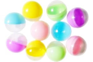 アロアーラ(aloala) 45mm 50個 ガチャガチャ 空カプセル カラフル カラー カプセル (パステルカラー)