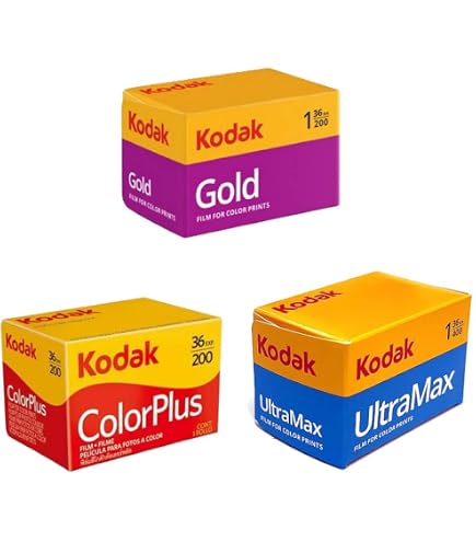 Amazon | コダック 35mm 一般用 カラー ネガティブ フィルム Gold 200