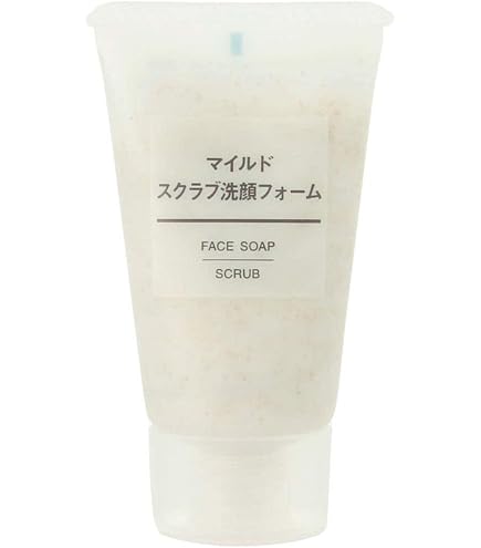Amazon | 無印良品 マイルド保湿洗顔フォーム 200g マイルドスクラブ