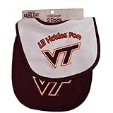 Officially Licensed NCAA Virginia Tech Hokies College Colors Infant/Baby Bib 2 Piece Set by NCAA [並行