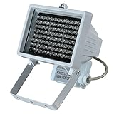 ICAMI 96灯 LED赤外線ライト/セキュリティーライト 赤外線投光器/監視カメラ補助照明/照射力重視 IRライト