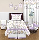 Suzanna子供と子供用寝具4 Piece Twin Girlsセット