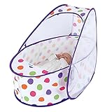 Koo-DI 80 x 50 x 58 cm Pop Up Travel Bassinette (Polka Dot)