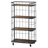 4段シェルフ [W60 x D35 x H108cm] 家具 収納家具 オープンシェルフ・ラック