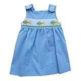 Carriage Boutique DRESS ベビー・ガールズ US サイズ: 4T カラー: ブルー