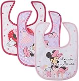 Regent Baby Product Corp Minnie Mouse White Bib, White by Disney