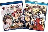 Queen's Blade: Complete Series 1 & 2 (Ep 1-24 + OVA's ) 4 Disc Blu-Ray set