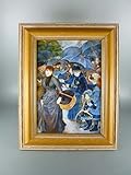 BiblioArt Series　P.A.ルノワール 「雨傘」 額装品