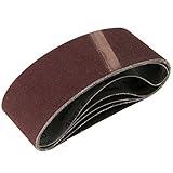 5枚入り サンドペーパー 研磨サンドベルト 研磨 ベルト サンダー 交換用 サンディング ベルト DIY 工具 道具 ツール (#120)75 x 457mm