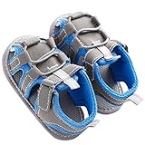 WAYLONGPLUSユニセックスの赤ちゃんの夏のキャンバス靴アンチスキッド・ソフト