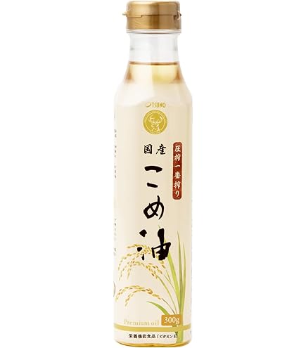 Amazon | TSUNO こめ油 米油 180g ミニサイズ キャンプ アウトドア