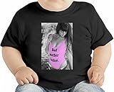 Bad Mother Fucker Sexy Hot Girl オーガニックベビーTシャツ 12 - 18 Months