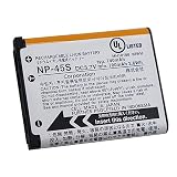 NP-45S 互換バッテリー 2.6Wh 長持続時間 For Fujifilm mini90 90s Z10fd Z20fd Z20 Z10 J10 J15 J15fd J20 J25 J26 J110w J100 JV100 JV255 JX250 JX200 JZ300交換用 40C40