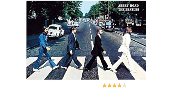 Amazon Beatles ビートルズ Abbey Road ポスター アートパネル アートフレーム モダン ポスター フレーム装飾画 キャンバス絵画 アートボード 部屋飾り 壁の絵 壁掛け ソファの背景絵画 フレームレス40x60cm ウォールステッカー オンライン通販