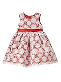 Nannette DRESS ベビー・ガールズ カラー: レッド