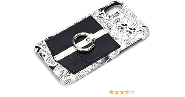 Amazon カラー ミッキー ミニー Iphonex ディズニー キャラクター リング付き ハードケース ポケット付き ハード ケース カード収納 リング スマホ かわいい ミッキー ミニー ミキー ミニー アイフォンx Iphonexケース Iphone X エックス