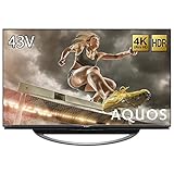 シャープ 43V型 液晶 テレビ AQUOS 4T-C43AM1 4K HDR対応 低反射「N-Blackパネル」搭載 2018年モデル