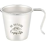 キャプテンスタッグ(CAPTAIN STAG) コップ マグ 深型スタッキングカップ 300ml ステンレス製 日本製 燕三条産 モンテ UH-38