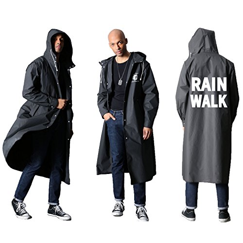 最安値 Weska レインコート ポンチョ メンズ レディース 帽子 防水 防汚 自転車 バイク 通勤 雨具 レインウェア 軽量 カジュアル オシャレ 収納バッグ付き Xxl 身長165cm 185cm スタイル2の価格比較