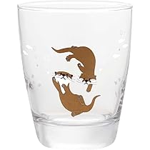 Amazon.co.jp: デコレコーポレーション 水槽グラス カワウソ