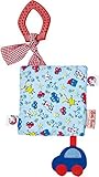 Kathe Kruse On Tour Cracklin Towel with Teething Ring [並行輸入品]