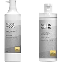Amazon | モダモダ(MODAMODA) ゼログレーブラックシャンプー