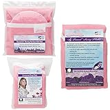 NuAngel Flip and Go Nursing Pad Case with Nursing Blanket and Contoured Burp Pad Set, Pink by NuAnge