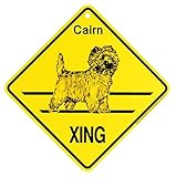 Cairn XING サインボード：ケアーン 横断 注意 英語 看板 Made in U.S.A [並行輸入品]