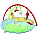 Lovoski 赤ちゃん　ベビージム　おもちゃ　遊びマット　パズルマット　遊び場　綺麗　全17パタン - サイズ1, ウサギ柄