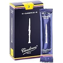 新品　リード3半　B♭クラリネット Amazon | バンドーレン B♭クラリネットリード トラディショナル