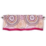 One Grace Place Sophia Lolita Valance, White, Pink, Berry, Orange, Black [並行輸入品]