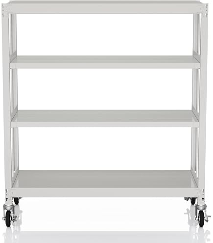 Amazon｜タイガーラック 【移動が簡単キャスター付】 業務用 スチール