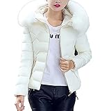 ダウンジャケット Timsa 韓国風 レディース 無地 ダウンコート 秋冬春 長袖 綿服 タヌキファー襟 フード付き アウター ジップアップ ポケット付き キルティングジャケット 防風 防寒 中綿コー