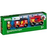 BRIO ライト&サウンド付ファイヤートラック 33811
