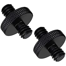 Amazon.co.jp: XSAJU カメラネジ 1/4 撮影用ネジ ダブルヘッド