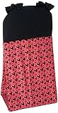 One Grace Place Sassy Shaylee Diaper Stacker, Black and Pink by One Grace Place