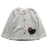 【SiShuNon/Kiccoly】後チェックカーディガン キッコリー キッズ カーディガン チェック 女の子 90 12 グレー