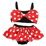 Domybest 水着 女の子 ベビービキニ チューブトップ+パンツ 2点セット ビーチ 海水浴 温泉 プール 夏 可愛い
