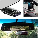 AccessoryBasics Car Rearview Mirror Radar Detector Mount for Escort PASSPORT 9500ix 9500i REDLINE PA