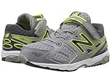 (ニューバランス) New Balance キッズランニングシューズ・・スニーカー・靴 KA680v3 (Infant/Toddler) Grey/Hi-Lite 9.5 Toddler n/a W 