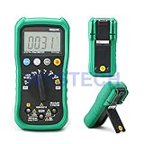 MASTECH MS8239C オートレンジAC DC 電圧 電流 容量 周波数 温度計 テスター デジタル マルチメーター ダックグリーン　掌サイズ オート