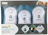 Safety 1st Crystal Clear Audio Monitor (2 RX), White by Safety 1st [並行輸入品]