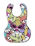 (マイファーストヒステリック) MY FIRST HYSTERIC HYSTERIC SUPER SWEET CLUB総柄EVAエプロン ブラック