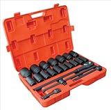 ATD Tools ATD-6405 22 Pc. 6-Point Deep Impact Socket Set