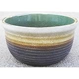 陶器製 睡蓮鉢 RH-CE 千段 外径43cm 穴無し ウォーターボール
