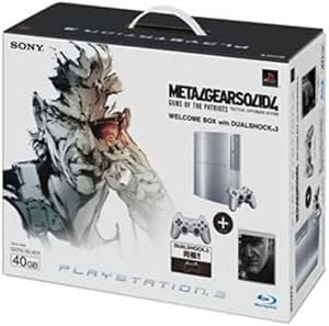 PLAYSTATION 3(40GB) メタルギア ソリッド 4 ガンズ・オブ・ザ・パトリオット WELCOME BOX with DUALSHOCK 3 サテン・シルバー【メーカー生産終了】