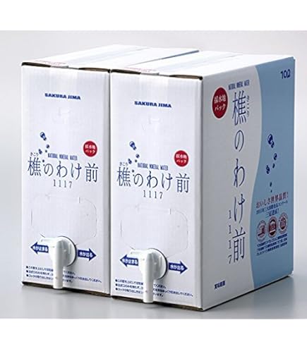 Amazon.co.jp: サントリー 天然水10L バッグインボックス 蛇口付き