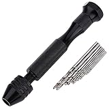 ドリルハンドドリルドリルハンドドリルボディアイアンアンバー核彫刻アイツールミニハンドドリル