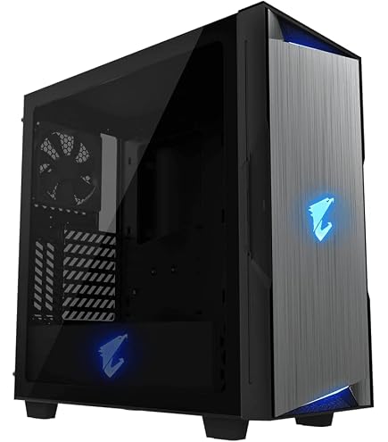 Amazon.co.jp: ゲーミングPCケース GIGABYTE AORUS ミドルタワー ATX