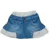 《初夏盛夏対応》 CHILD CHAMP(チャイルド チャンプ) 6.5ozデニム脇フリルスカート 130cm/BL NO.C-86582452